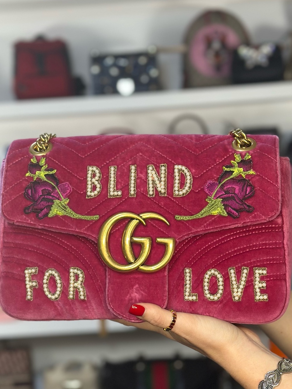 GUCCI RARE FLAP BAG
